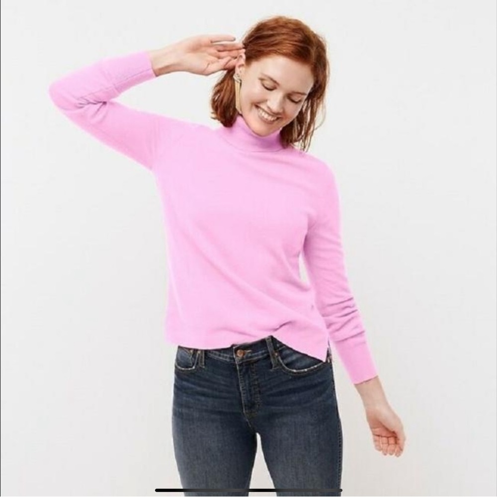 JCREW Cashmere turtleneck sweater
